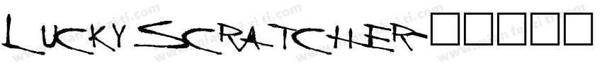Lucky Scratcher字体转换